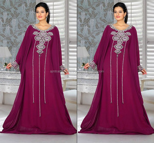 Hermoso nuevo diseño Flairy Abaya-107 ropa y accesorios musulmanes tradicionales - Product Image 1
