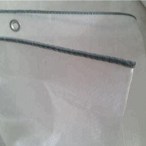 Bâche en PE <span class=keywords><strong>transparente</strong></span> de 140 g/m², plastique renforcé, protection contre la pluie ou la grêle - Product Image 5