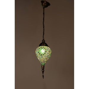 โคมไฟแขวนแก้วโมเสกแบบตุรกีดีไซน์พิเศษ ประหยัดพลังงาน ได้รับการรับรองมาตรฐาน CE 110-240V สำหรับใช้ในบ้าน - Product Image 3