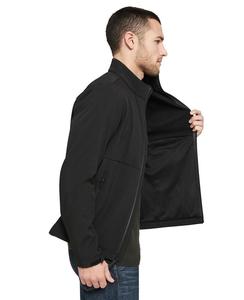 Venta al por mayor a granel 100% poliamida transpirable esquí senderismo chaquetas Softshell para hombres a prueba de viento abrigos de invierno algodón opciones de talla grande - Product Image 6