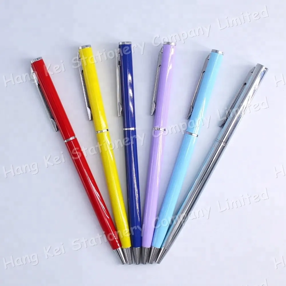 Многоцветные прекрасного качества Металлическая Насадка barrel Ball ручка настольные канцелярские принадлежности