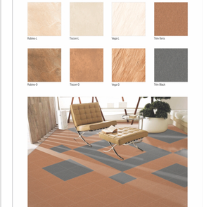 Baldosas de porcelana de alta resistencia de 300x300mm Baldosas de cerámica Premium para empresas corporativas. - Product Image 2