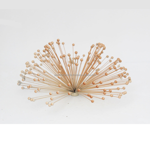 Artículo de decoración del hogar, pieza de exhibición decorativa de hierro, artículos decorativos de Navidad, escultura de mesa de diseñador, Bola de metal de diseño, elemento de diseño de bola de metal - Product Image 1