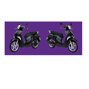 New !!! Top quality scooter motorcycle 125cc with good price for sale (Janusz Standard) Red/ Black/ White - Product Image 1