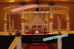 Elegantes Mandaps de Cristal para Bodas, Mandap de Cristal Estilo Bollywood para Bodas, Mandaps para Bodas Indias CALIFORNIA - Product Image 3