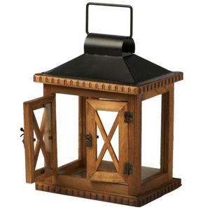 Farol de madera personalizado hecho a mano para decoración de bodas, fabricante indio, venta al por mayor - Product Image 3