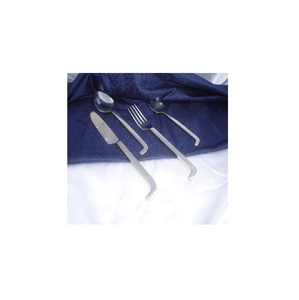 Ensemble de couverts en acier inoxydable poli or/miroir en vrac moderne de qualité supérieure, fourchette de cuisine cuillère couteau couverts Designer ensemble de 4 pièces - Product Image 1