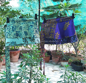 สาวศิลปะผ้าไหม Saree มินิห่อกระโปรงจากดูไบ - Product Image 1