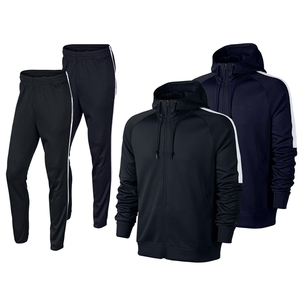 Viky Industries-chaqueta y pantalones de chándal de Color sólido para hombre, ropa de gimnasio al aire libre con ropa informal - Product Image 4