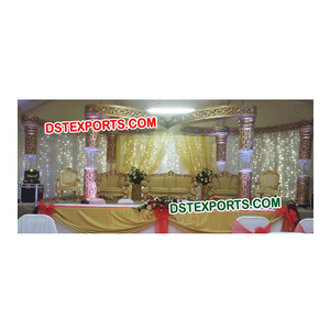 Mandril de mariposa de cristal dorado para boda, elegante, para boda - Product Image 1