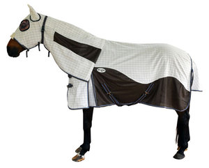 Couverture hybride pour cheval de haute qualité en tissu ripstop avec doublure respirante en coton, design hybride avec intérieur en coton - Product Image 1