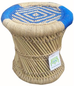 New Design Multi-Functional Luxury Handmade Cane/Bamboo Ottoman Stool <b>Chair</b> for Garden Dining Outdoor/Indoor - Product Image 5