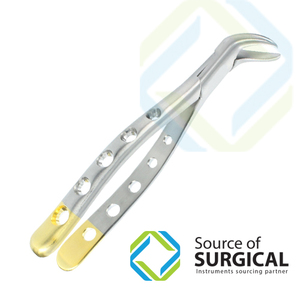 Fórceps de extracción dental de acero de alta calidad Fuente de alimentación manual Pieza de mano - Product Image 2