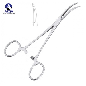 Pinzas Hemostáticas Profesionales Kelly Rectas y Curvas, Instrumentos Quirúrgicos de Acero Inoxidable Hechos en Pakistán - Product Image 3
