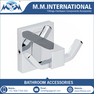 Wholesale Supplier of Wall Mounted Brass Robe <b>Hook</b> for <b>Bathroom</b> Use at Affordable Price from India - Product Image 2