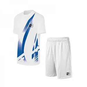 Vêtements de tennis à manches courtes pour hommes/uniformes de tennis/robes de netball - Product Image 1