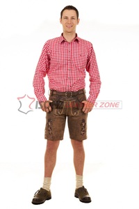 Lederhsen-Short allemand et autrichien en cuir, pantalon Long et mètre court, style Vintage, broderies, meilleur Short hawaïen traditionnel - Product Image 5