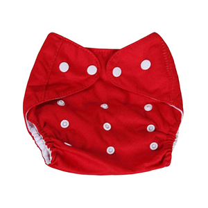 Couche-culotte en coton réutilisable pour bébé, avec bouton-pression réglable, 8 couches, avec logo personnalisé, OEM - Product Image 1