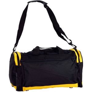 Bolsas Prime impresas con logotipo personalizado, bolsa de equipaje de lona de viaje y gimnasio deportiva, impermeable, grande y empacable, de poliéster, a prueba de agua - Product Image 1