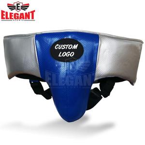 Protector de ingle de cuero PU loho personalizado para karate boxeo Muay Thai Kickboxing MMA entrenamiento de lucha protector de ingle - Product Image 6