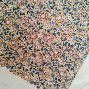 Tela de Algodón de Lujo con Estampado en Bloque Personalizado para Costura, Manualidades, Prendas, Bolsos y Accesorios de Ropa de Cama, Tela Multiusos Rediseñada - Product Image 1