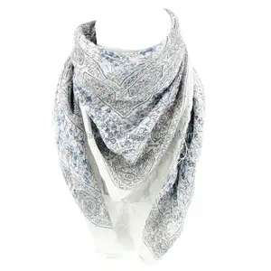 European Style Summer <b>Scarf</b> <b>for</b> Adults and Girls 100% Cotton Lightweight Latest Design - Product Image 3