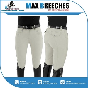Chemise d'équitation de marque privée de haute qualité Patch de genou en silicone confortable culotte équestre pour selle entière cheval haut cheval - Product Image 3