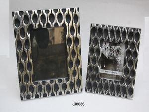 Venta caliente pequeños muebles de Metal para el hogar mesa de aluminio fundido con acabado de dos tonos (borde de borde pulido negro) para cocina Hotel - Product Image 5