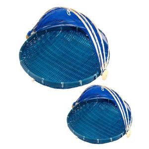 Panier de rangement en bambou personnalisé décoration de maison festive organisateur de remise de diplômes de mariage couverture en filet pour Noël Halloween nouveaux cadeaux de fantaisie - Product Image 1