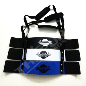 Lanzador de brazo de gimnasio personalizado al por mayor, EVA transpirable de alta calidad y acero para levantamiento de pesas, Fitness, logotipo personalizado incluido - Product Image 1