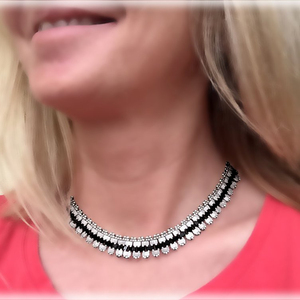 Collar IndiTila con cuentas TUTORIAL Felicidad hecha a mano - Product Image 1