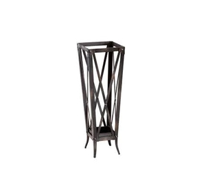 <b>Umbrella</b> Holder for Home <b>Indoor</b> & Outdoor. Rustproof Black Iron <b>Umbrella</b> Rack and Cane <b>Stand</b> Handwoven - Product Image 1