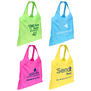 Sac fourre-tout réutilisable pliable Spring Sling avec votre logo imprimé 1 couleur 1 emplacement - Product Image 1
