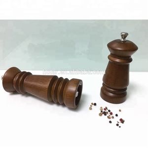 เครื่องบดเกลือและพริกไทยทำจากไม้ธรรมชาติ ผลิตในไต้หวัน สำหรับเป็นของขวัญบนโต๊ะอาหาร - Product Image 2