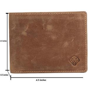 Cartera de Cuero Genuino de Diseño y Calidad de Exportación para Hombre, con Perfil Delgado y Gran Capacidad de Organización, Disponible para la Venta - Product Image 4