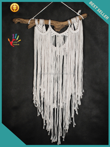 Macramé tejido a mano de Bali para colgar en la pared, decoración interior competitiva para el hogar - Product Image 2