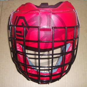 Casco de cara completa, protector de cabeza de jaula de acero para boxeo - Product Image 6