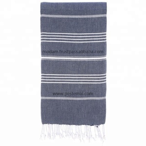 Pure Pestemal Wholesale Custom Beach <b>Towel</b> Turkish Super Absorbent <b>Towels</b> With Logo Customized Print Sand Free 100% Cotton - Product Image 2