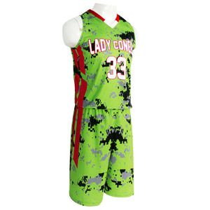 Uniforme de baloncesto de entrenamiento Totalmente sublimación Personalizado Juventud XXL XXXL SET Unisex OEM Personalizado Anti XXS Logo Band Style Suit Wear - Product Image 3