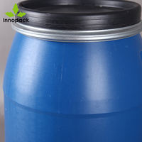 Tambour en plastique empilable, 30l, HDPE, avec anneau de verrouillage