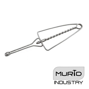Pinzas para manualidades DIY de grado industrial Agarre inverso con punta fina de acero inoxidable y mango de plástico - Product Image 5