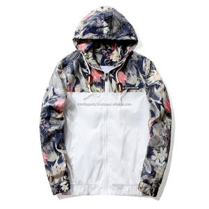 Chaqueta cortavientos colorida para hombre, ropa de calle de hip hop, impermeable, para adultos, nueva moda, venta al por mayor - Product Image 3