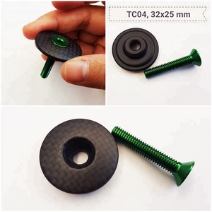 ฝาครอบชุดหูฟังสำหรับจักรยานคาร์บอนไฟเบอร์พร้อมการเคลือบแบบใส/เคลือบด้าน3K /ud - Product Image 6