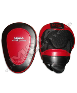 Manoplas de enfoque impresas con logotipo personalizado de alta calidad, cuero genuino para MMA Boxing Kickboxing Muay Thai Krav Maga Training - Product Image 1