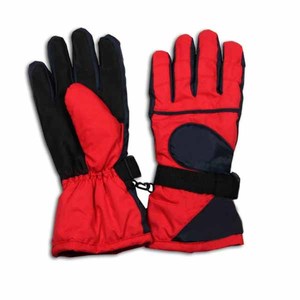 2025 Guantes de esquí de snowboard negros con logotipo personalizado para hombres y guantes de esquí rojos a prueba de lluvia - Product Image 1