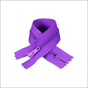 Rollo de cremallera con cierre automático de extremo abierto especial n. ° 3 al por mayor, plástico de nailon metálico duradero para prendas, zapatos, bolsas, almohadas - Product Image 1