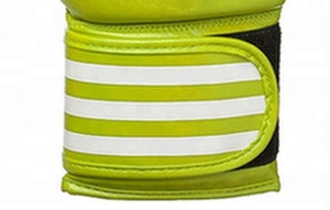 Guantes de boxeo de color verde claro con rayas blancas, Muay Thai, Kick Boxing sarung tangan Punching MMA, entrenamiento - Product Image 6