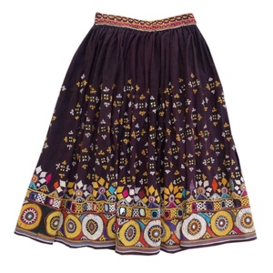 Falda de algodón hecha a mano, hecha a mano, Estilo vintage, banjara ghagra - Product Image 1