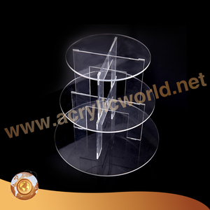 Présentoir à gâteaux à 5 pneus en acrylique, support pour cupcakes - Product Image 2