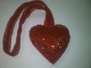 ของตกแต่งคริสต์มาสลูกปัดรูปหัวใจ - Product Image 5